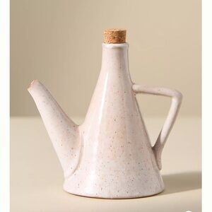 ALLEGRA STONEWARE SPOUT OLIVE OIL CRUET